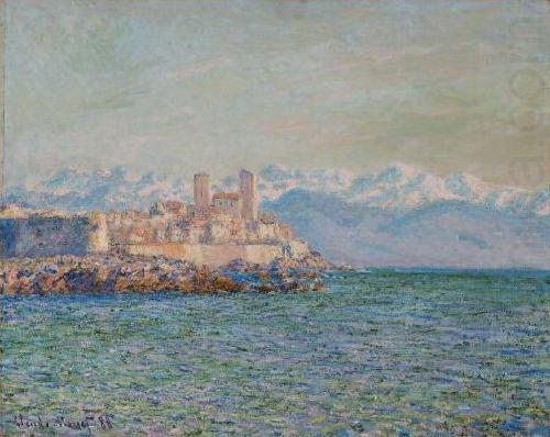 The Fort of Antibes, Claude Monet